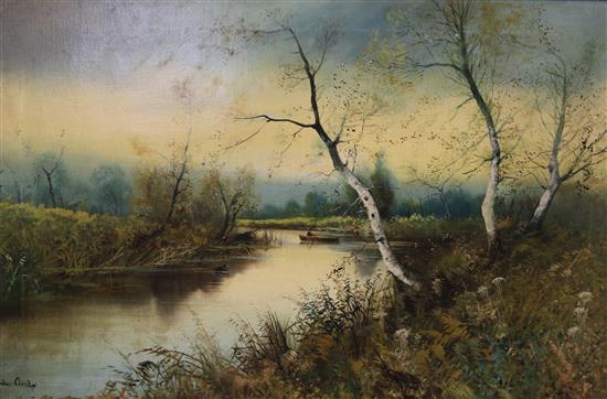 Arthur Claridge oil